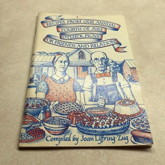 Recipes for Fourth of July - Small Cookbook Rare - Vintage - Picture 1 of 6